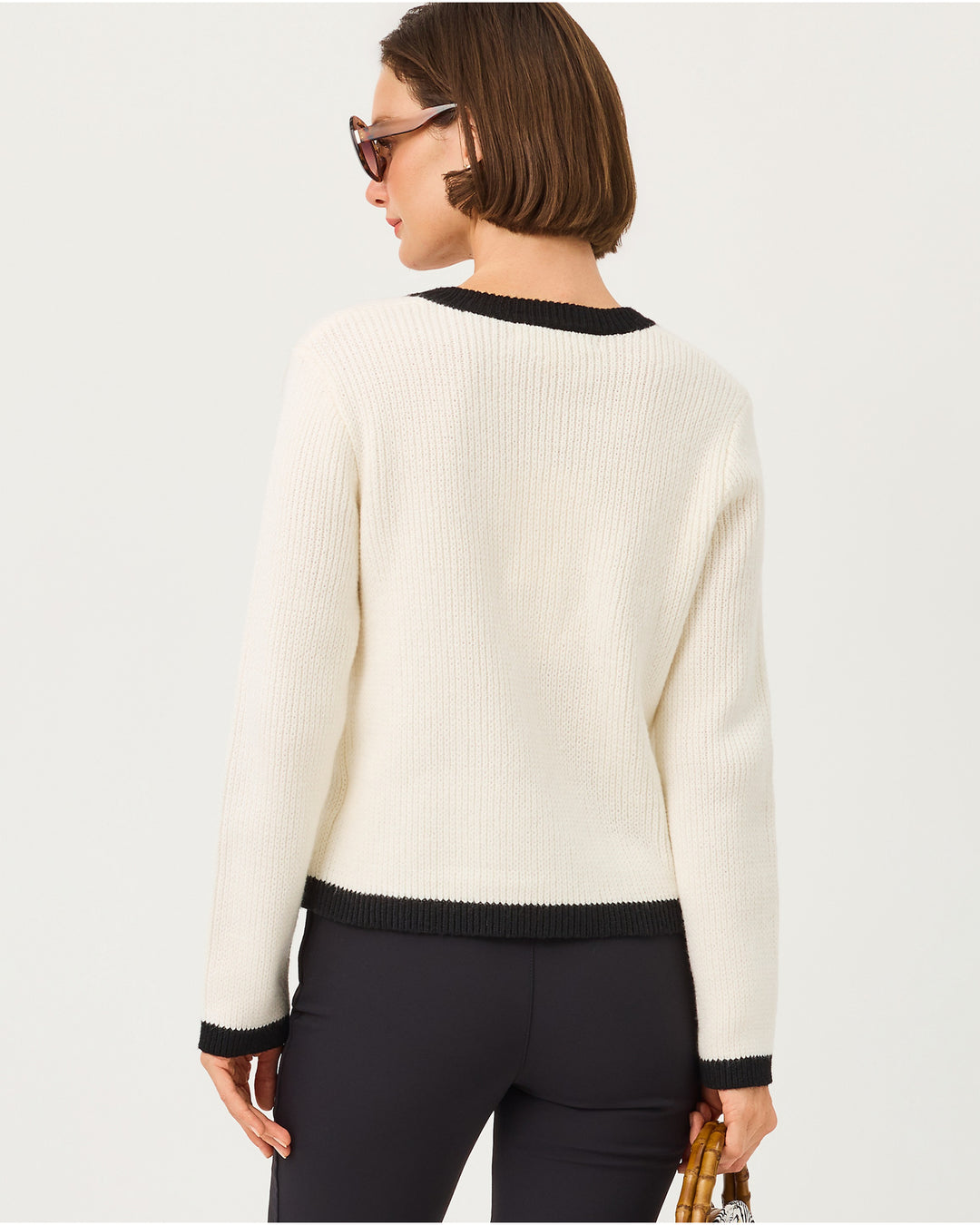 Esmeralda Sweater - Coconut Fancy Fleur