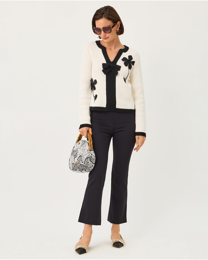 Esmeralda Sweater - Coconut Fancy Fleur