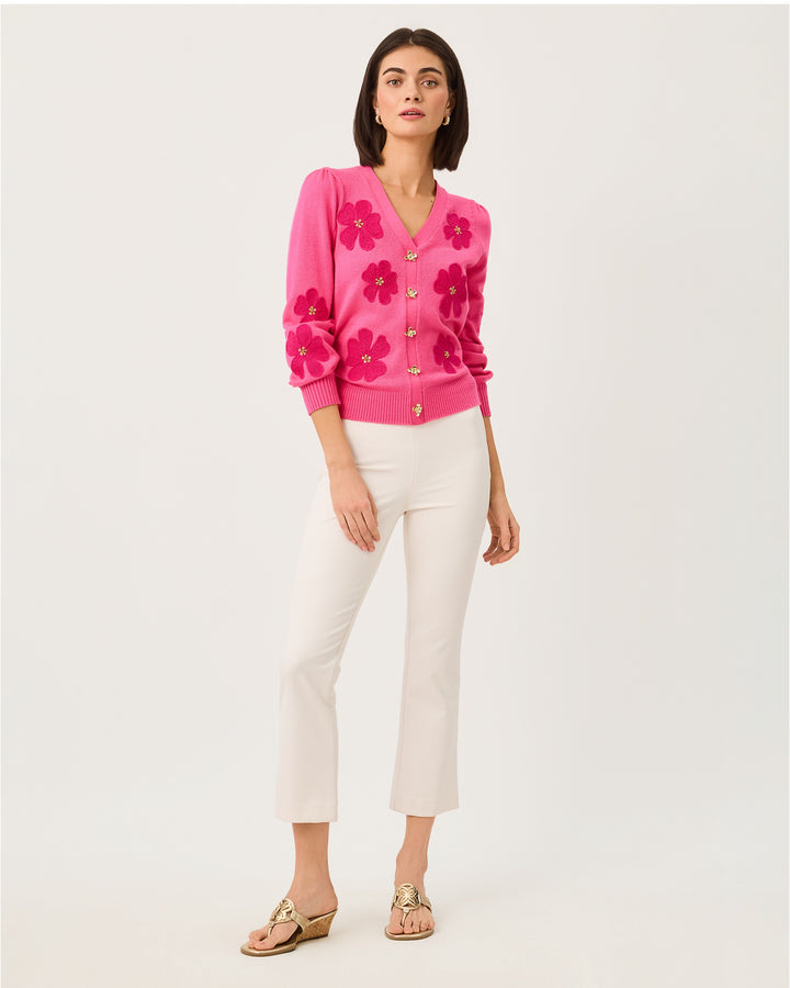 Millard Sweater - Pink Aster Big Lillys Flower