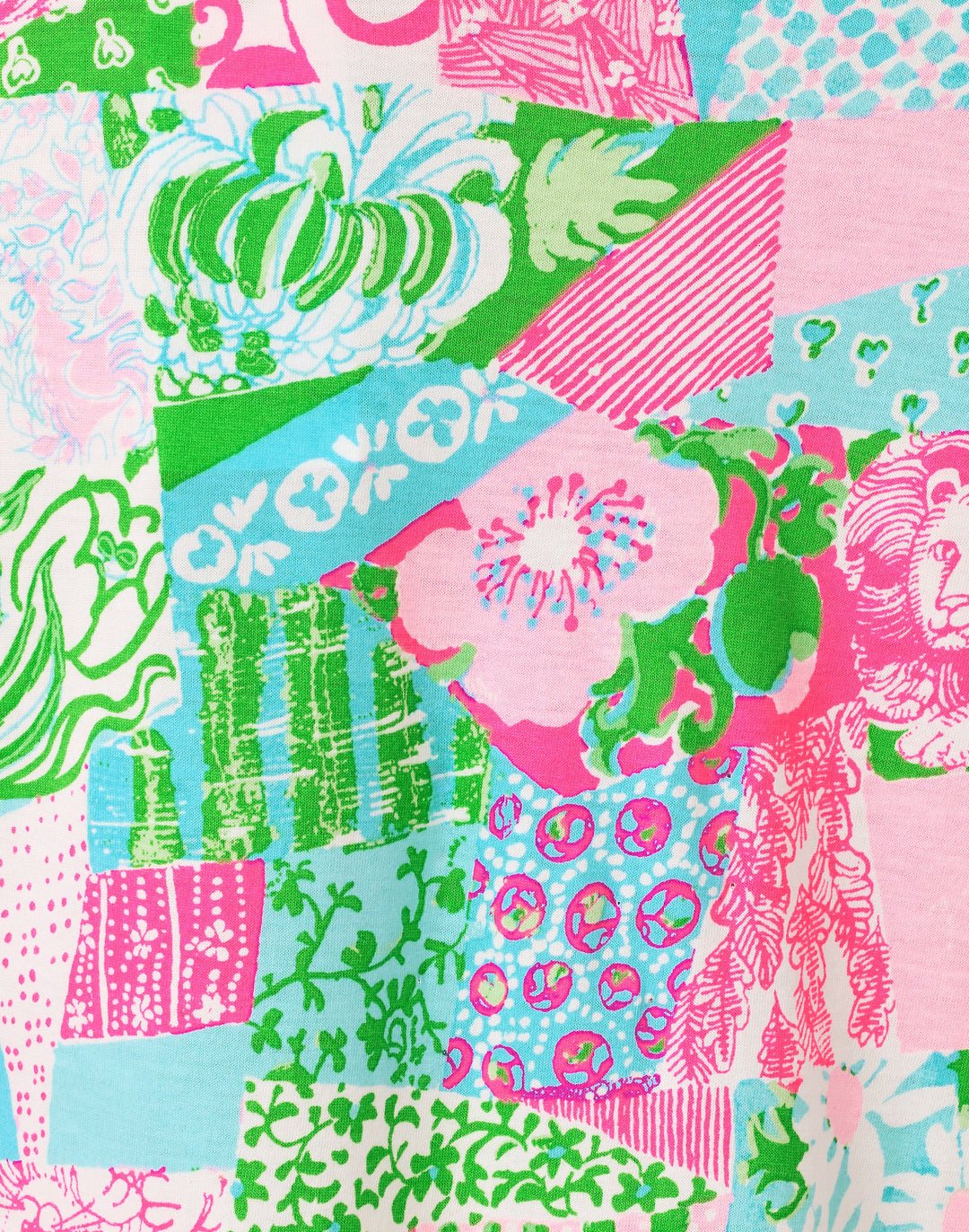 Carey Dress - Multi Crazy Quilt