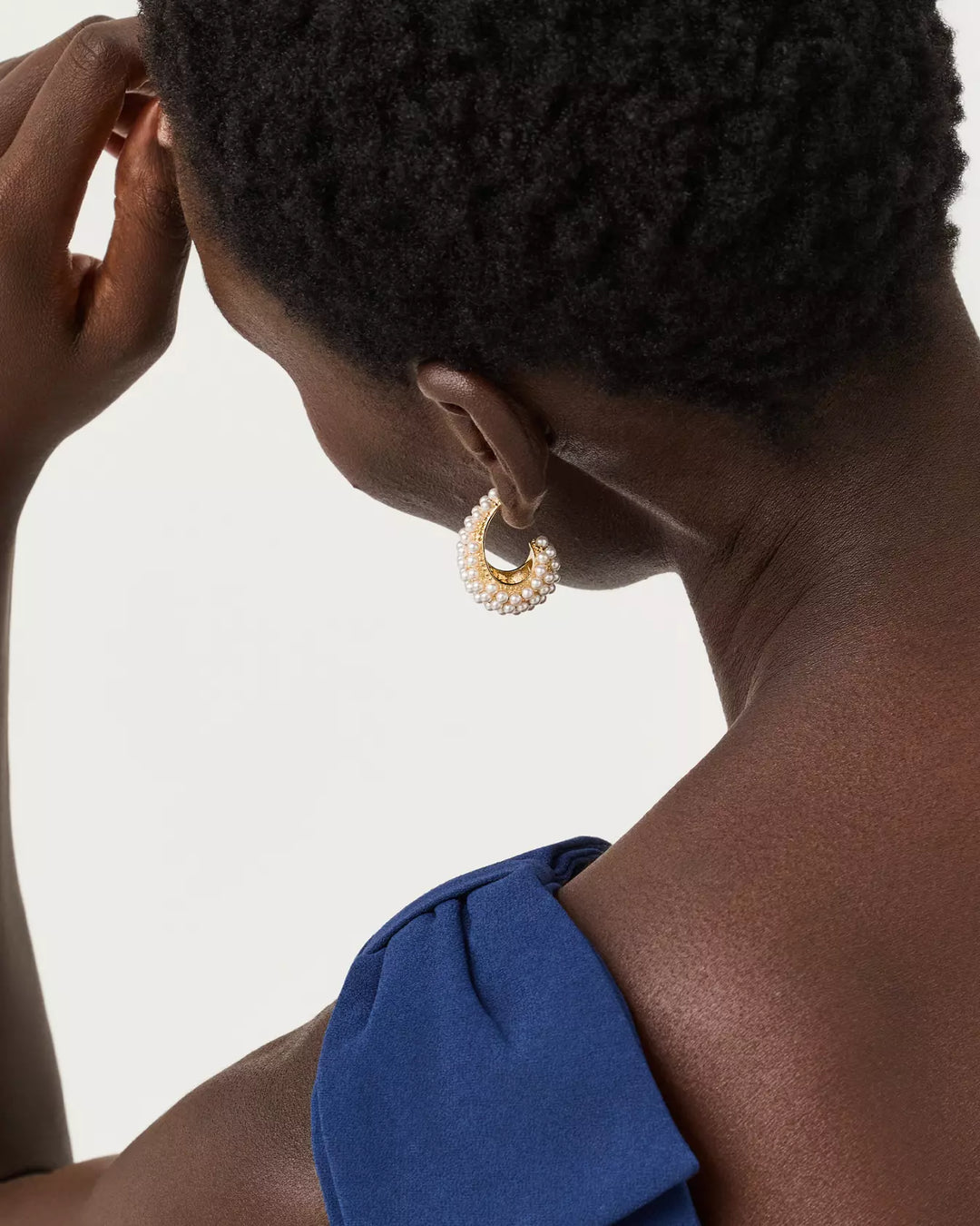 Lilly Of The Valley Hoop Earrings