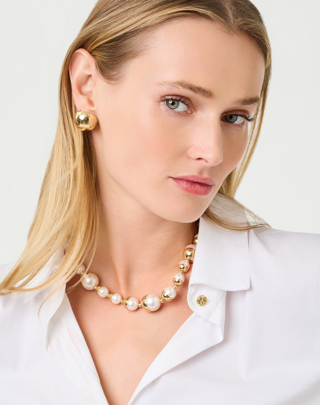Rosanna Necklace - Resort White