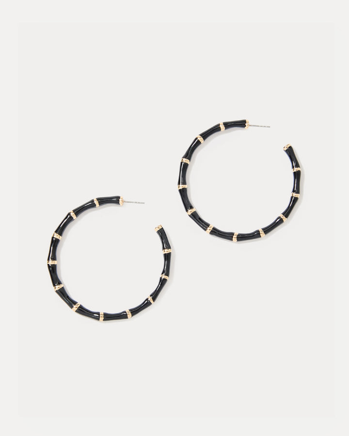 Bamboo Forest Hoop Earring