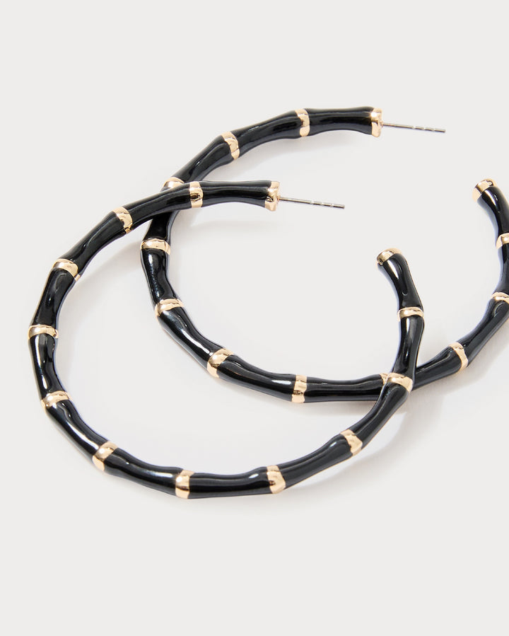 Bamboo Forest Hoop Earring