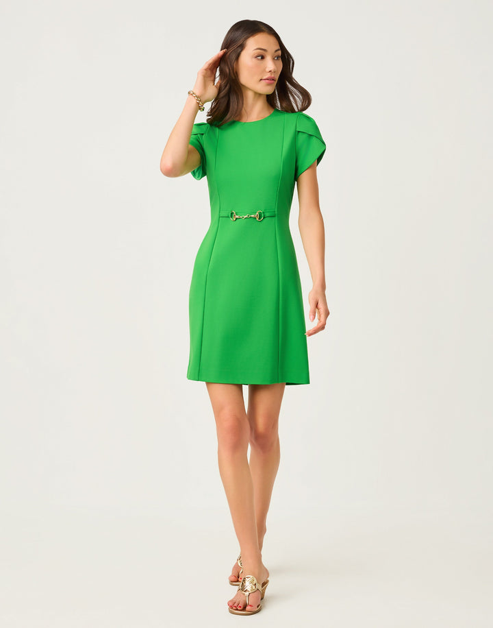 Adair Shift Dress - Putting Green