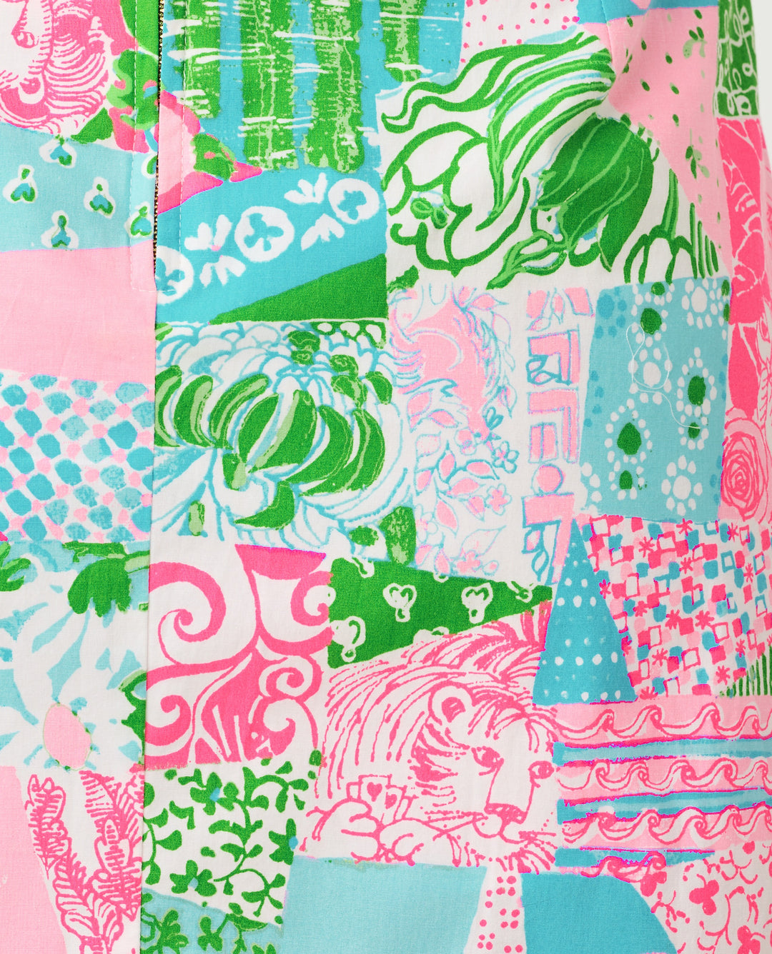 La Costa Mini Skort - Multi Crazy Quilt