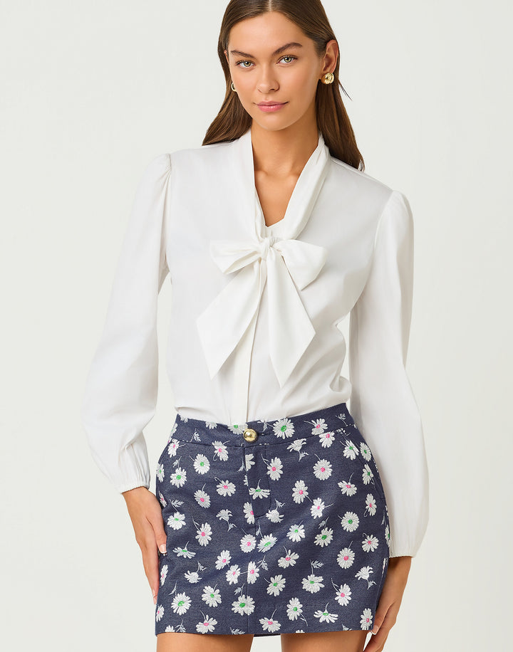 Colette Mini Skort - Low Tide Navy Petal Toss