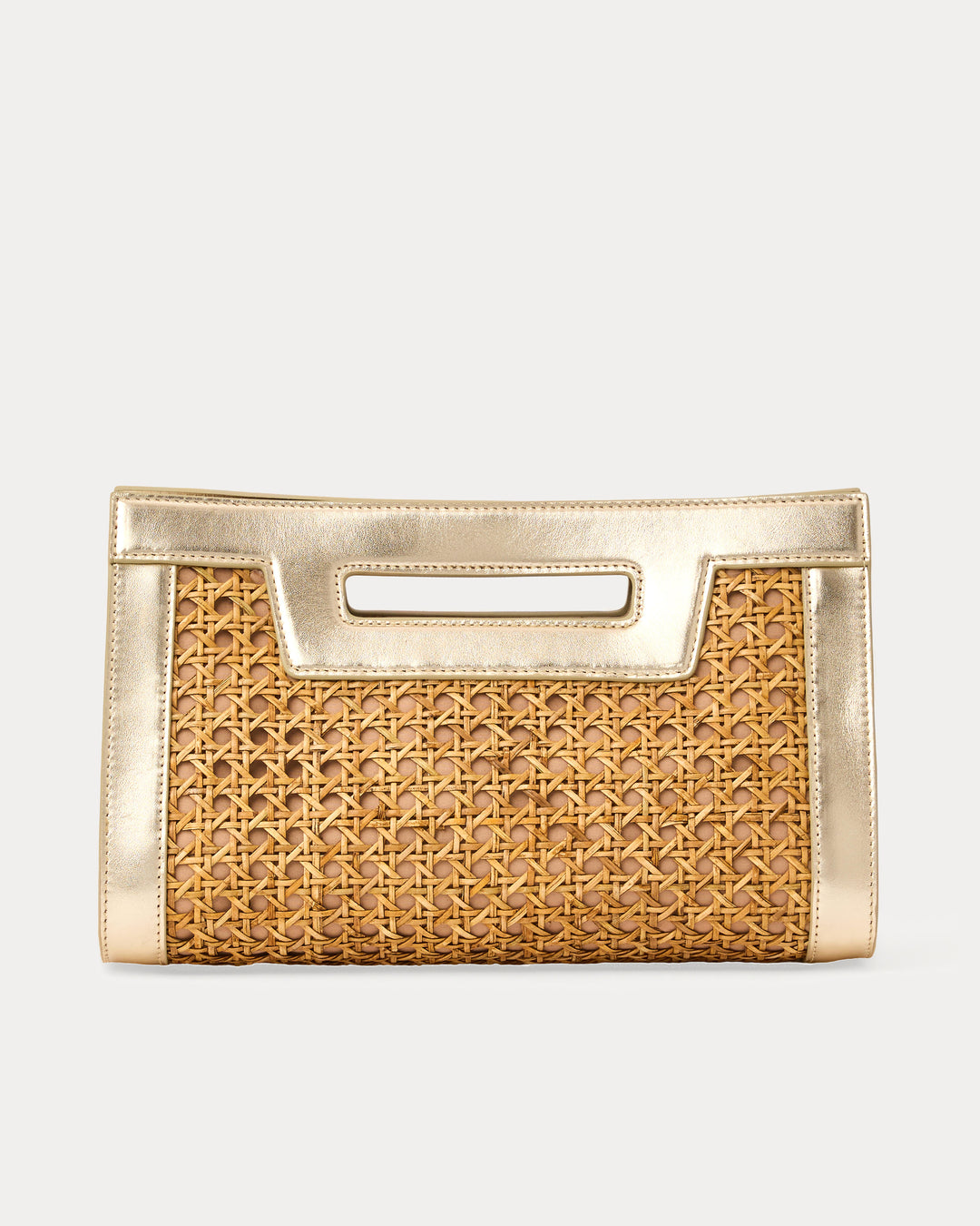 Liza Cane Clutch - Natural