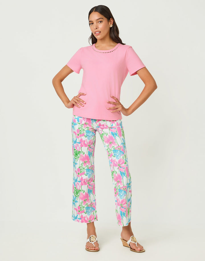 Clairmont Pearl Knit Top - Conch Shell Pink