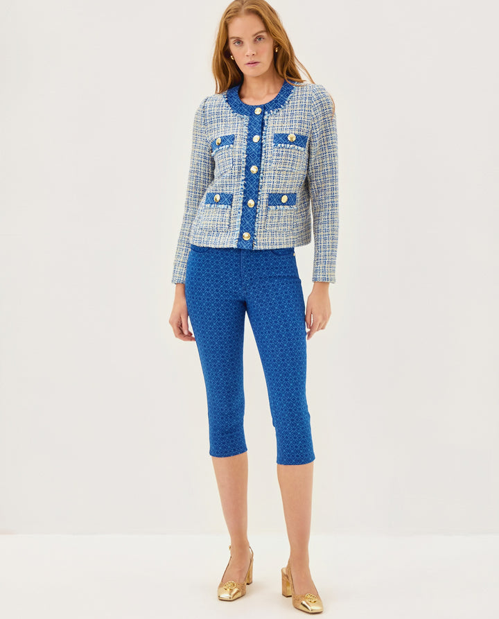 Sivan High Rise Crop Jeans