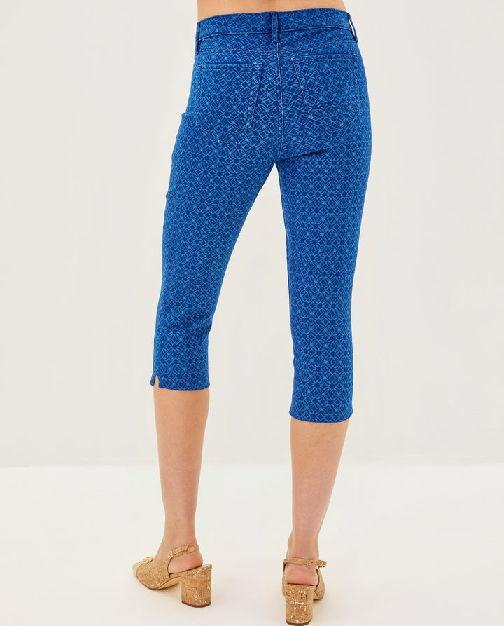 Sivan High Rise Crop Jeans