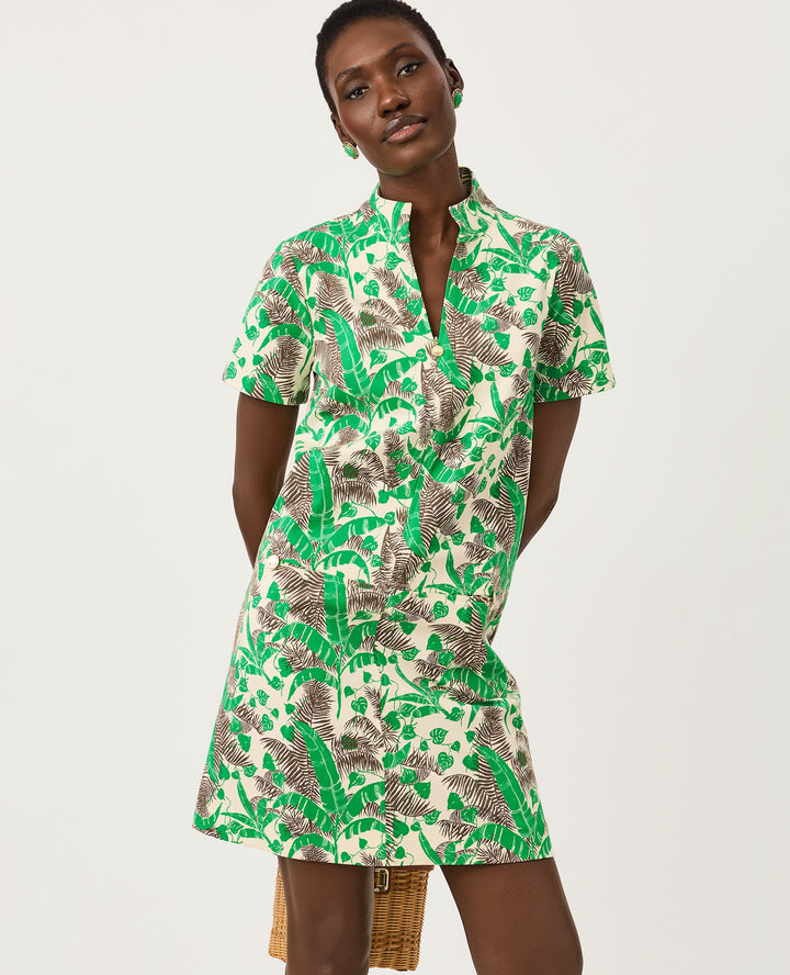 Short Sleeve Rosee Dress - Vanilla Spice Hide