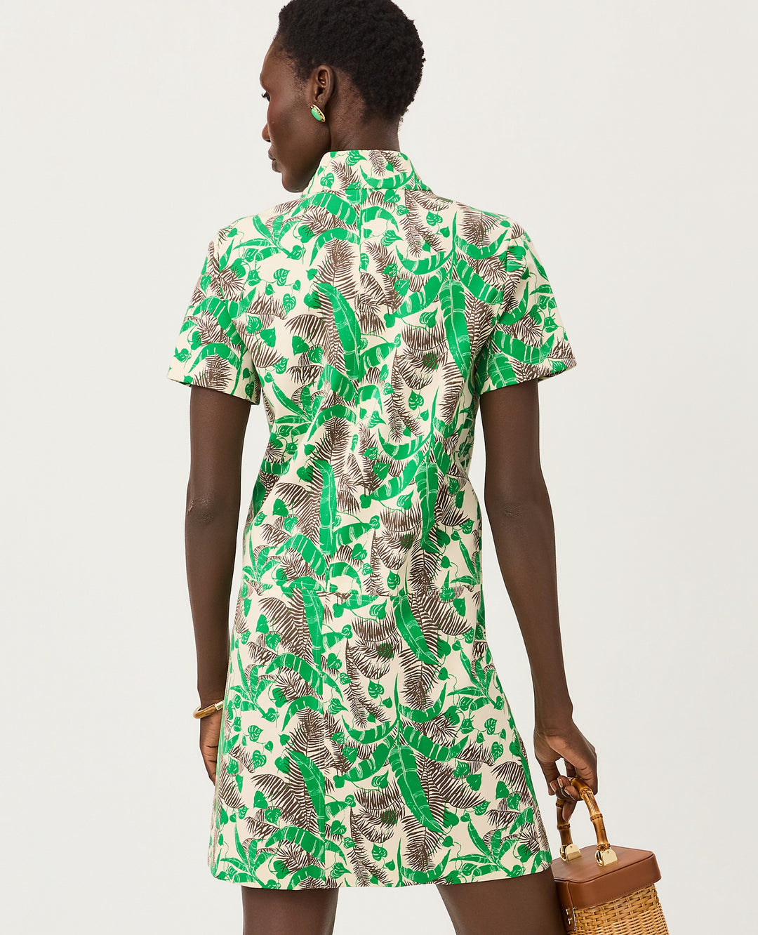 Short Sleeve Rosee Dress - Vanilla Spice Hide