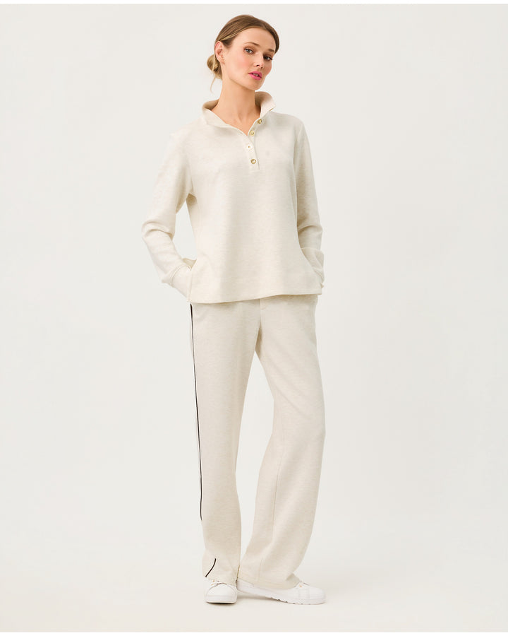Nassau Upf 50+ Lounge Pant - Heathered Coconut
