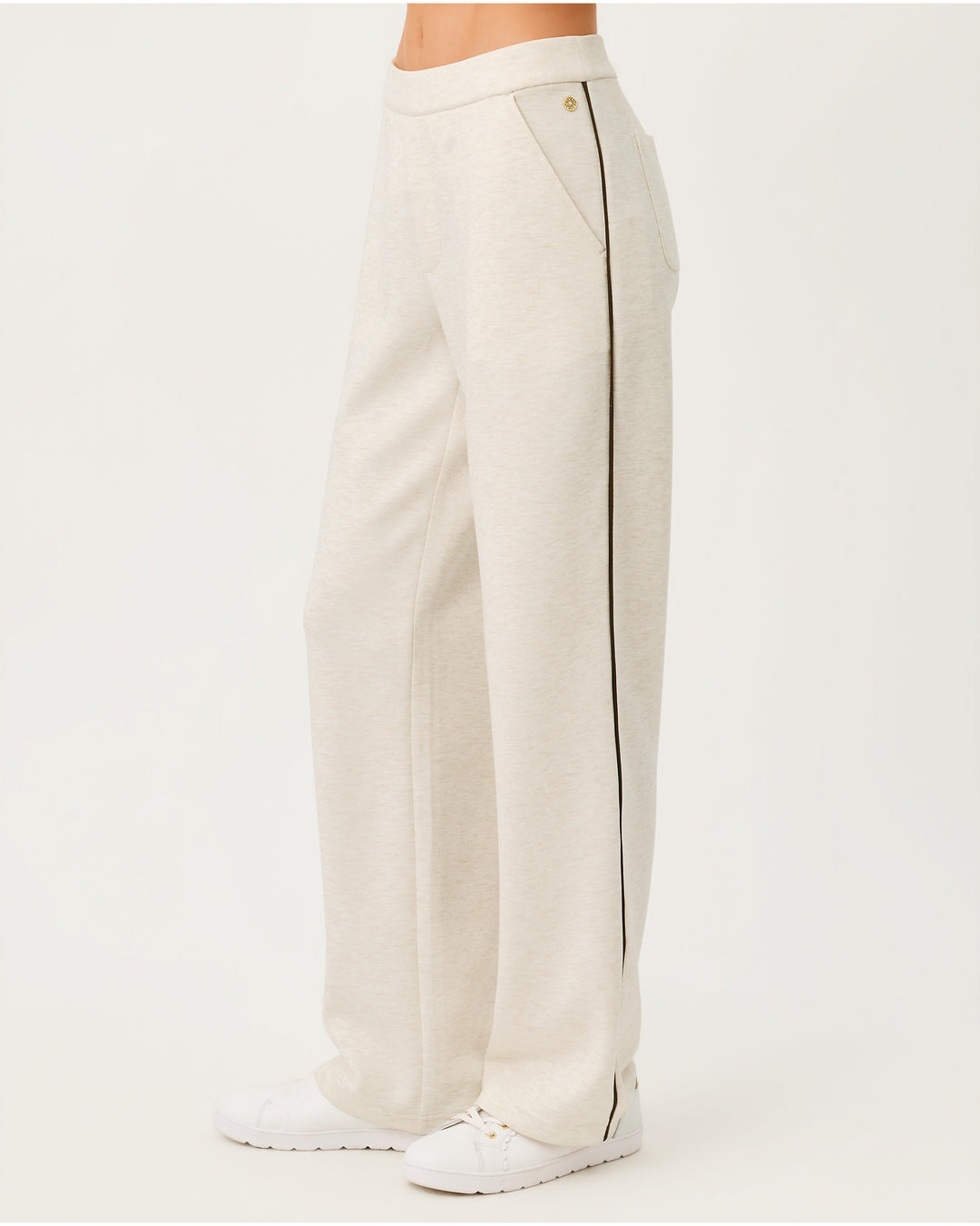 Nassau Upf 50+ Lounge Pant - Heathered Coconut
