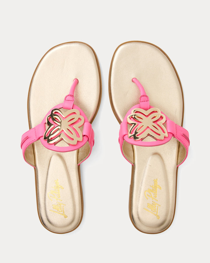 The Lilly Sandal - Cherry Blossom Pink