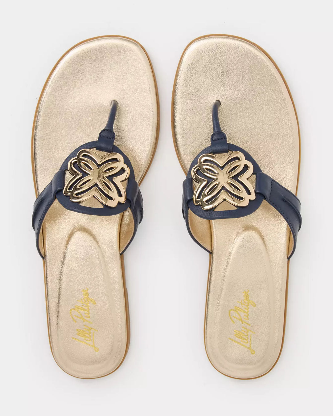 The Lilly Sandal - True Navy