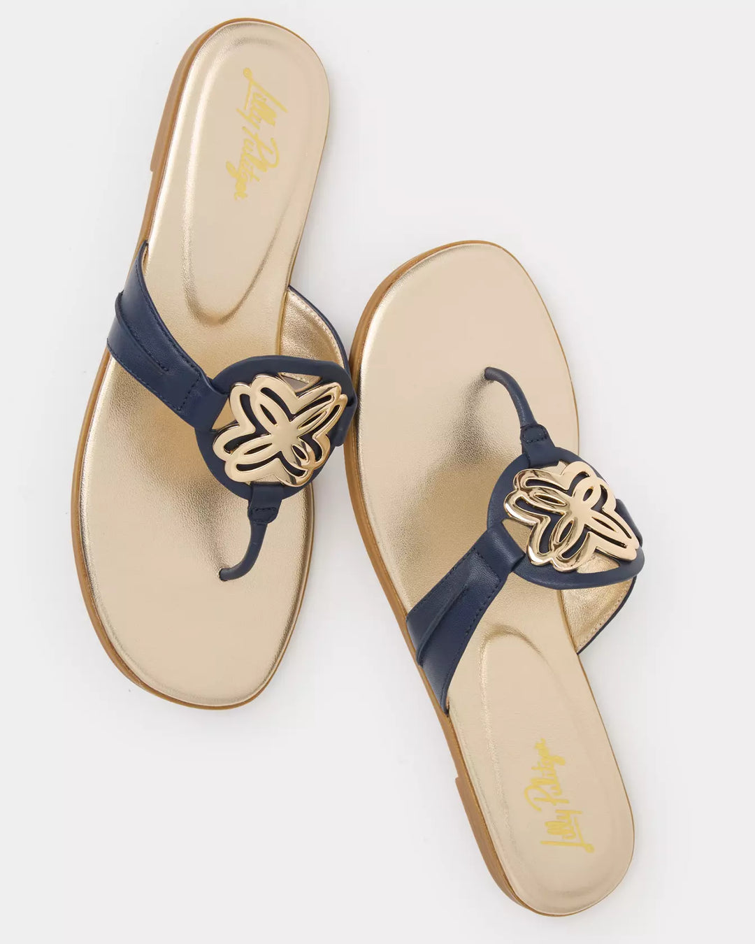 The Lilly Sandal - True Navy
