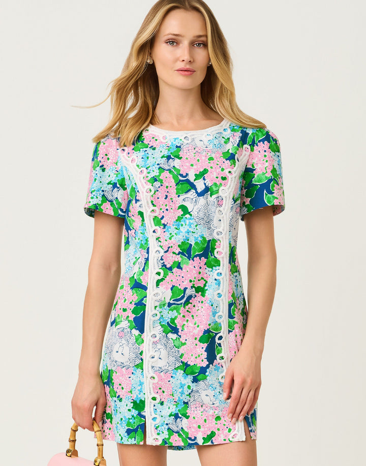 Salem Shift Romper - Starlight Navy Lydia