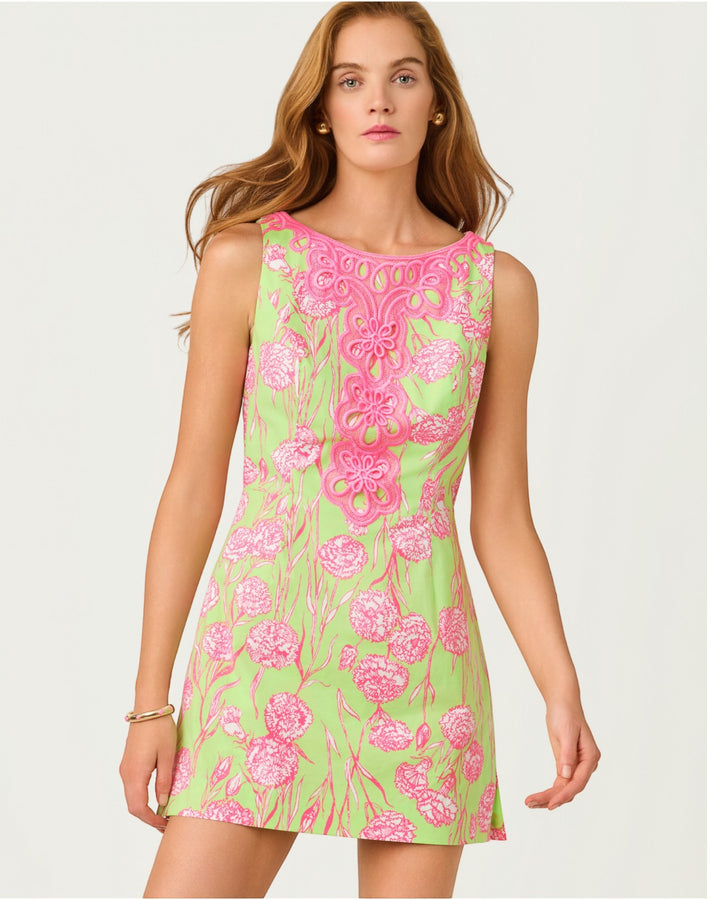Elanie Skirted Romper - Pistachio Macaron Alina