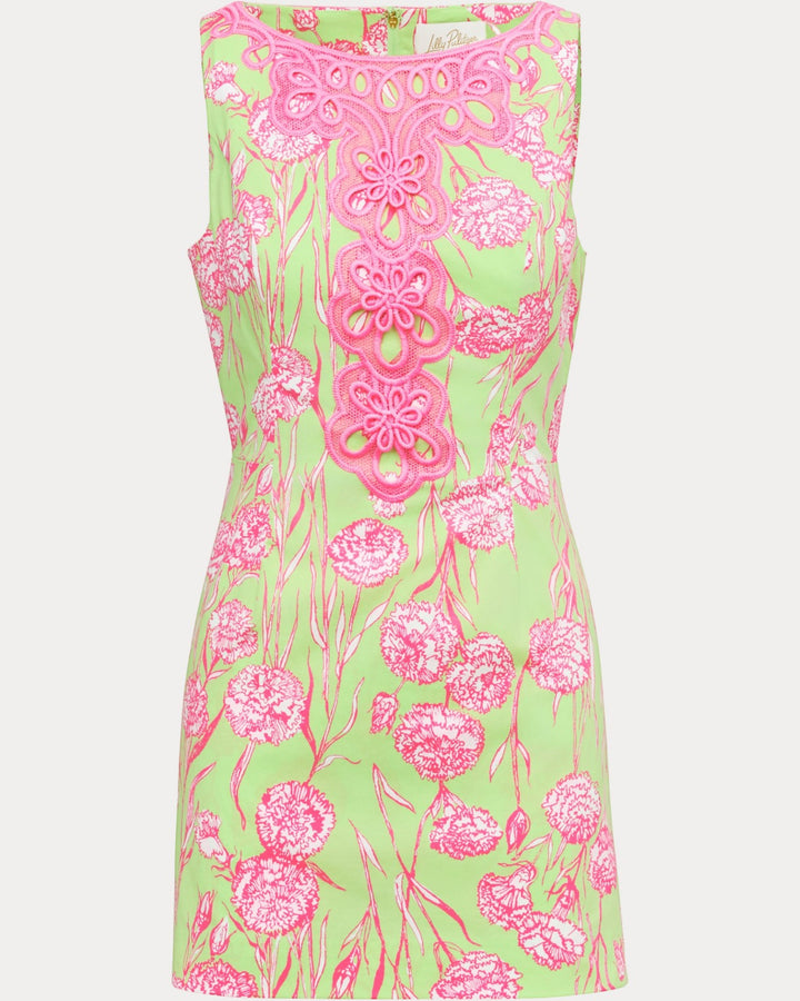 Elanie Skirted Romper - Pistachio Macaron Alina