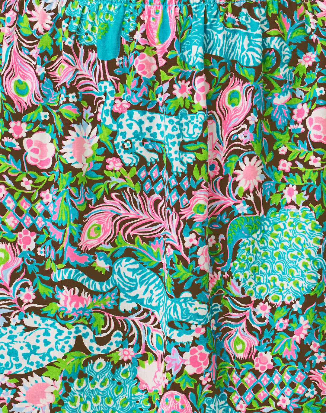 Sherah Skirted Romper - Multi Royal Zoo