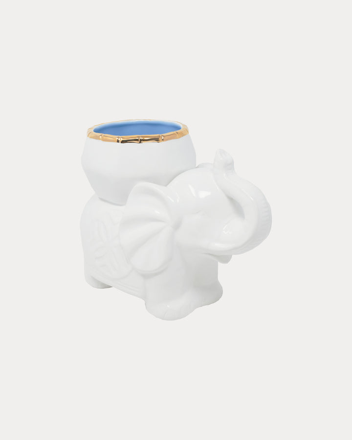 Ceramic Elephant Cachepot