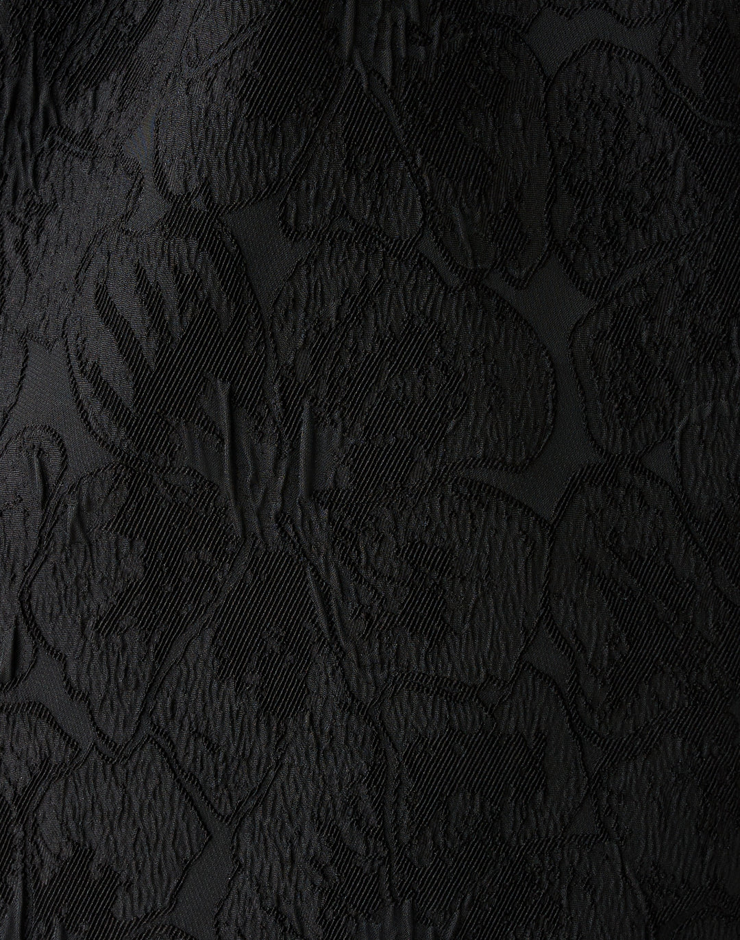 Candee Jacquard Skirt - Noir Exploded Flower