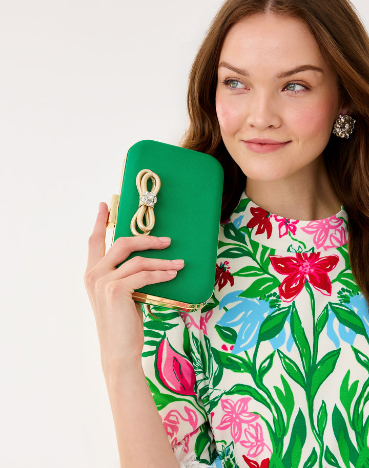 Jessy Bow Hard Clutch