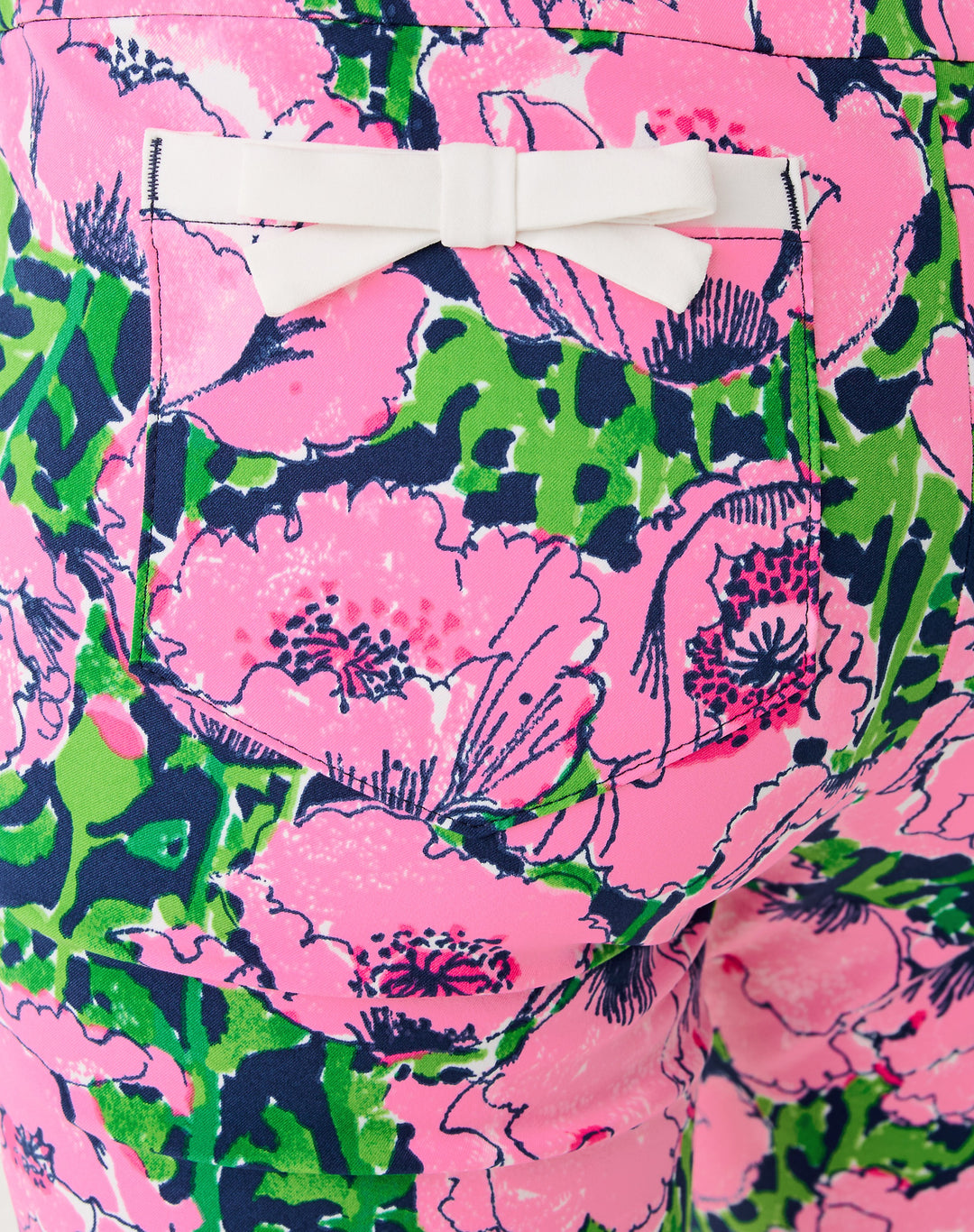 UPF 50+ Luxletic 28" Corso Kick Flare Pant - Low Tide Navy Florrie Golf