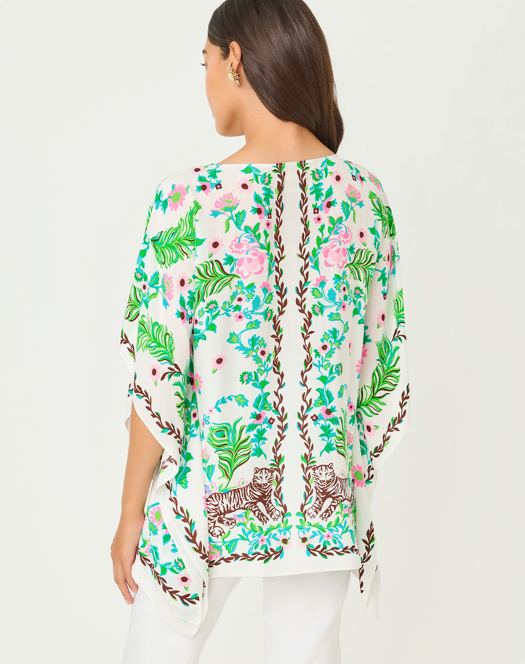 Brittina Tunic - Resort White Royal