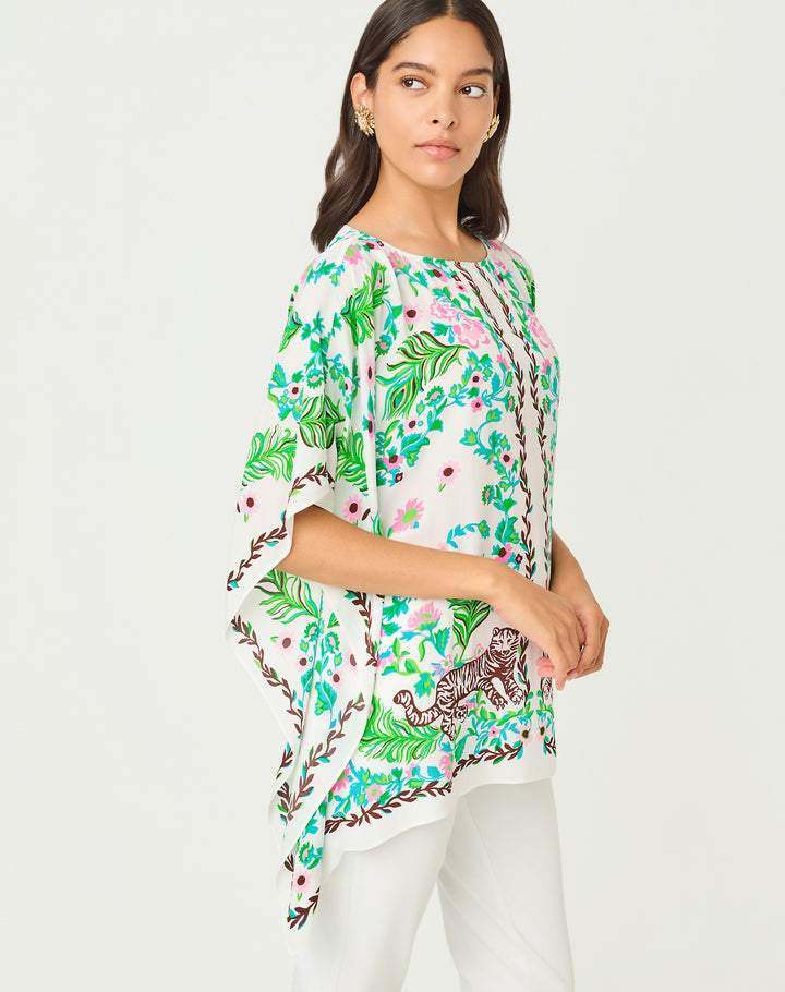 Brittina Tunic - Resort White Royal