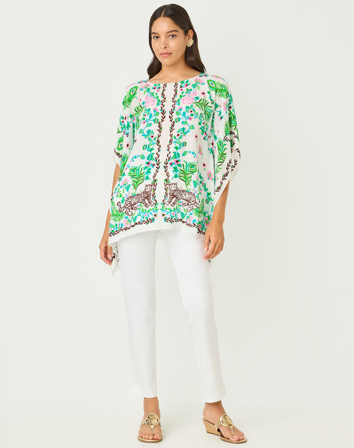 Brittina Tunic - Resort White Royal
