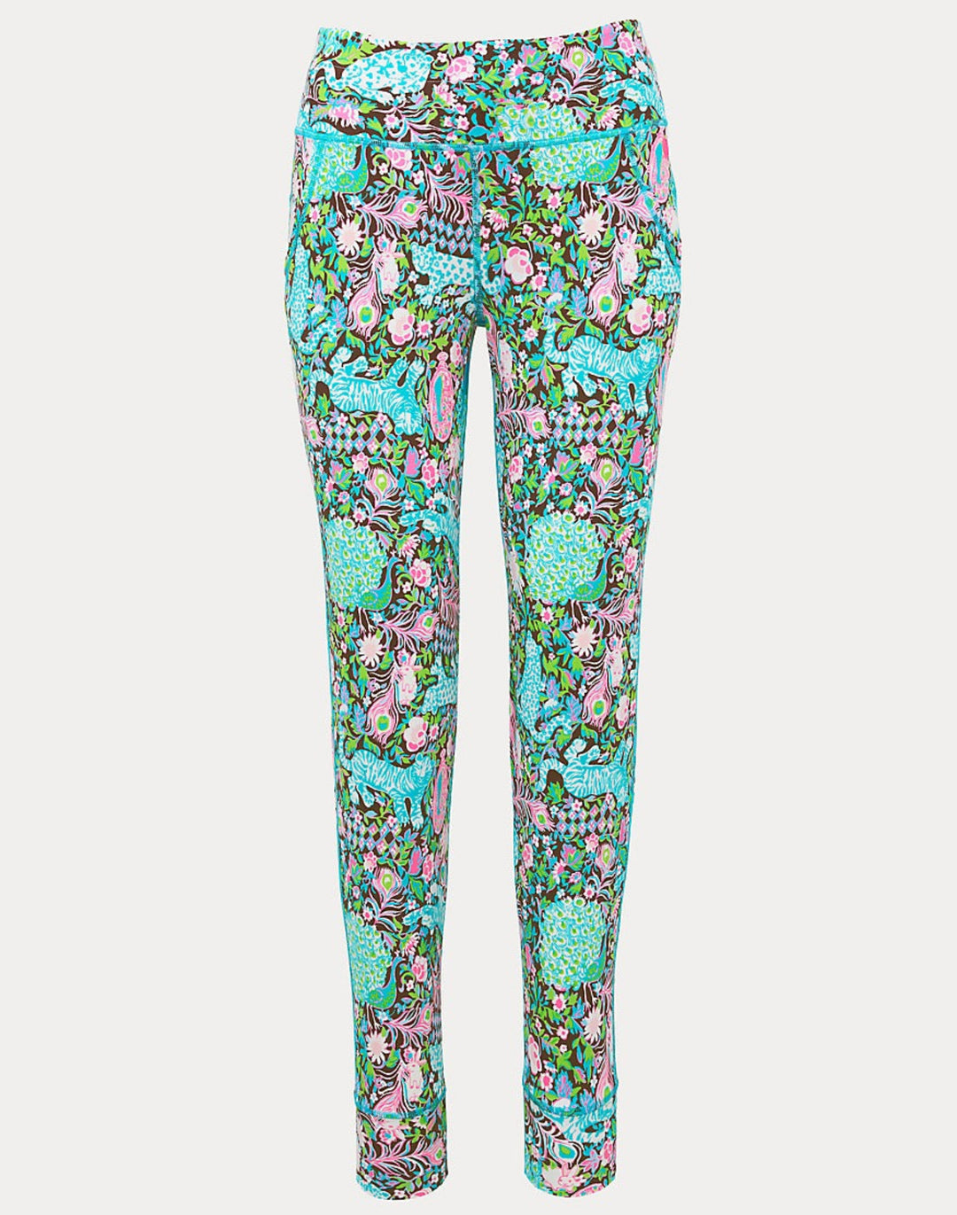 Weekender High Rise Midi Legging - Multi Crossgrain