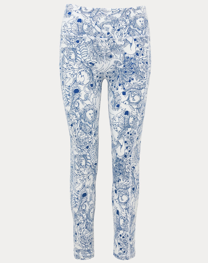 Weekender High Rise Midi - Starlight Navy Crossgrain