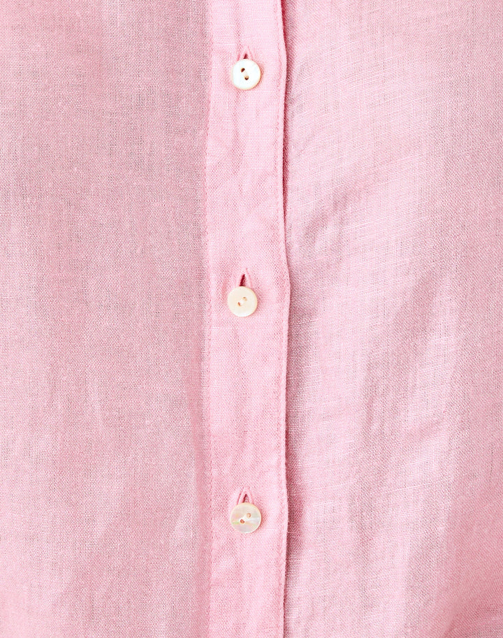 Sea View Metallic Button - Conch Shell Pink