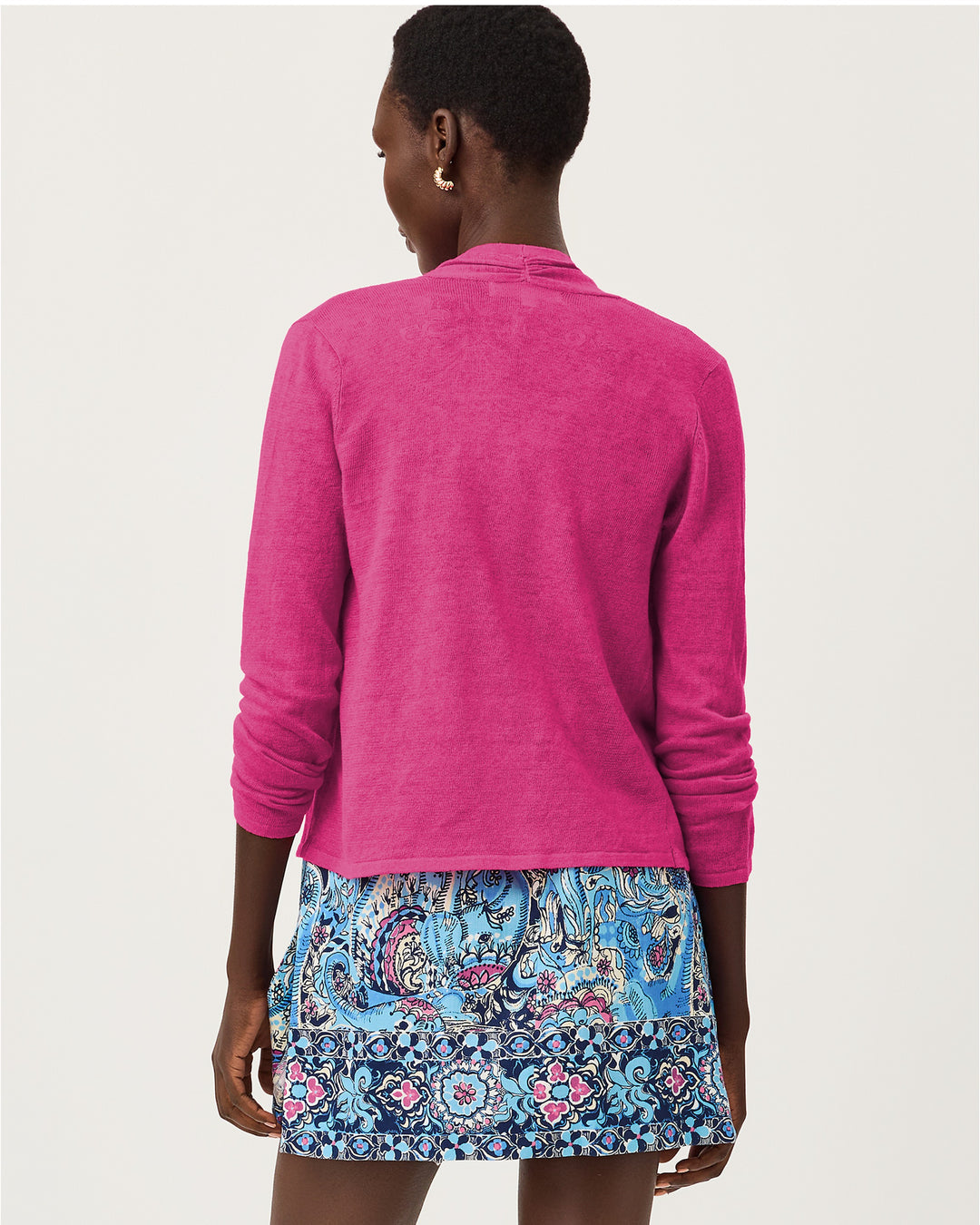 Faretta Cardigan - Pink Aster