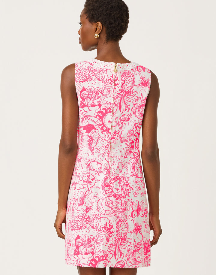 Wister Stretch Shift Dress - Cherry Blossom Fleur De Lilly