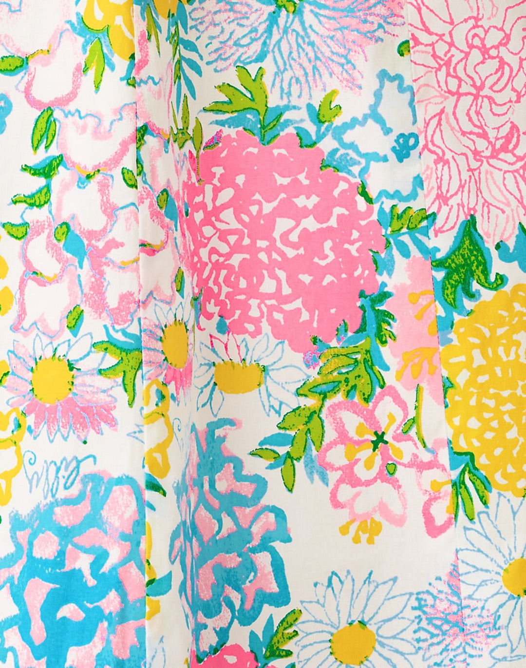 Nelly Stretch Midi Dress - Multi Lilly Garden