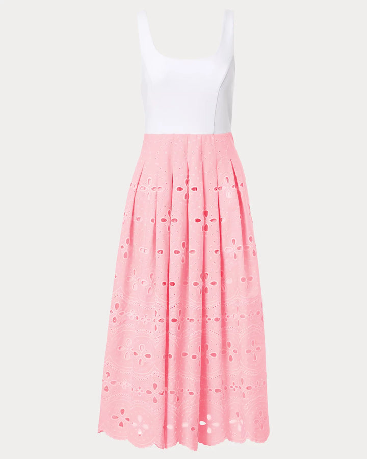 Lissette Eyelet Midi Dress