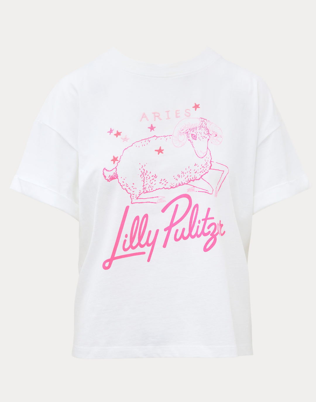 Stella Knit Top - Multi Aries Graphic