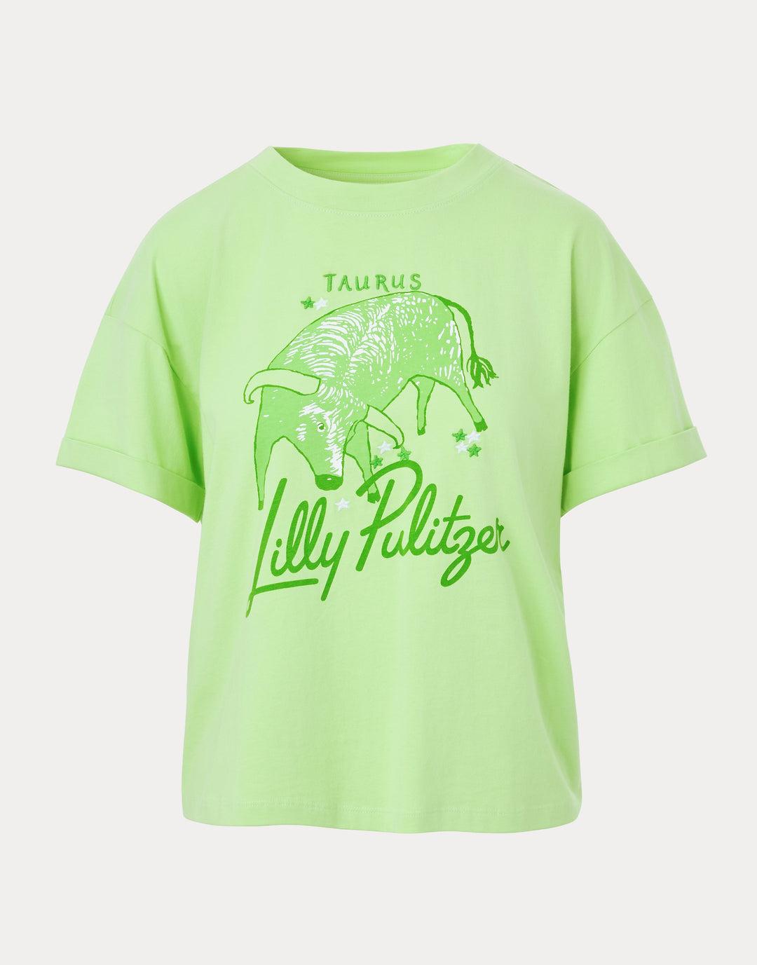 Stella Knit Top - Multi Taurus Graphic