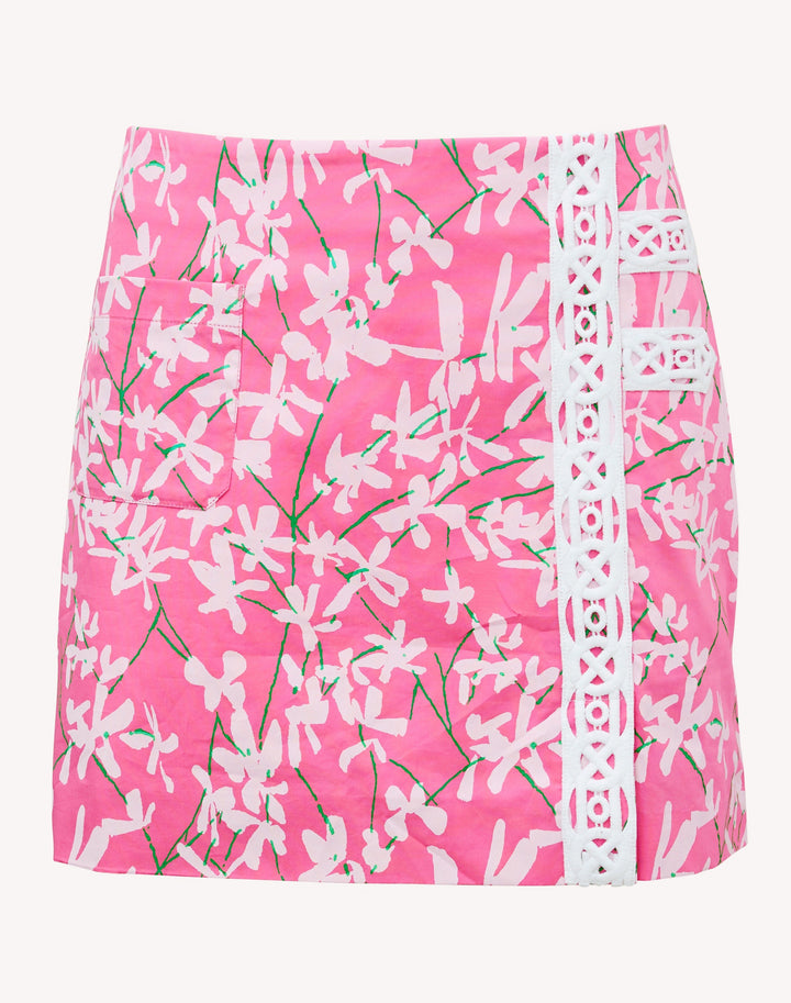 Daye Mini Skort - Confetti Pink Liza Overprint
