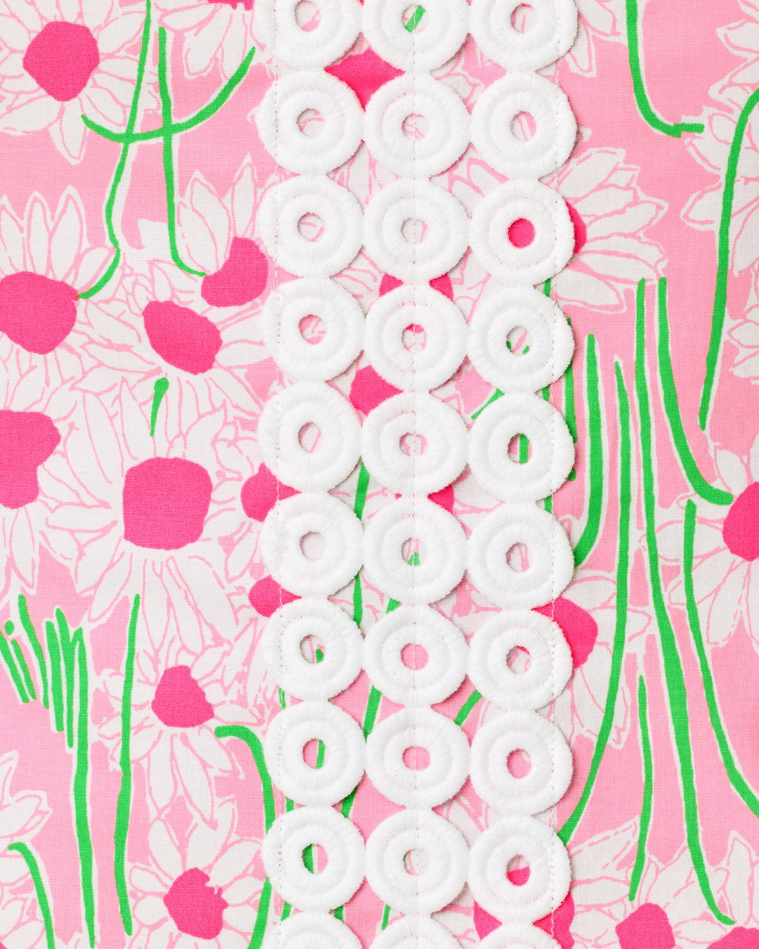 Delores Sleeveless Romper - Conch Shell Pink Sunny Daisies