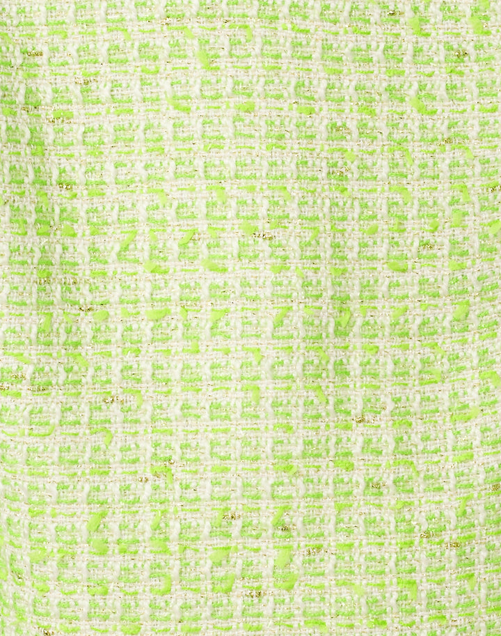 Irving Top - Crocodile Green Fantasy Boucle