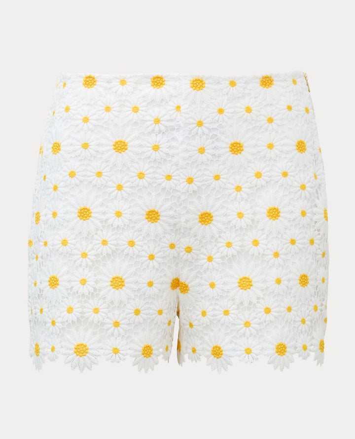 Devra Lace Short - Resort White Fresh