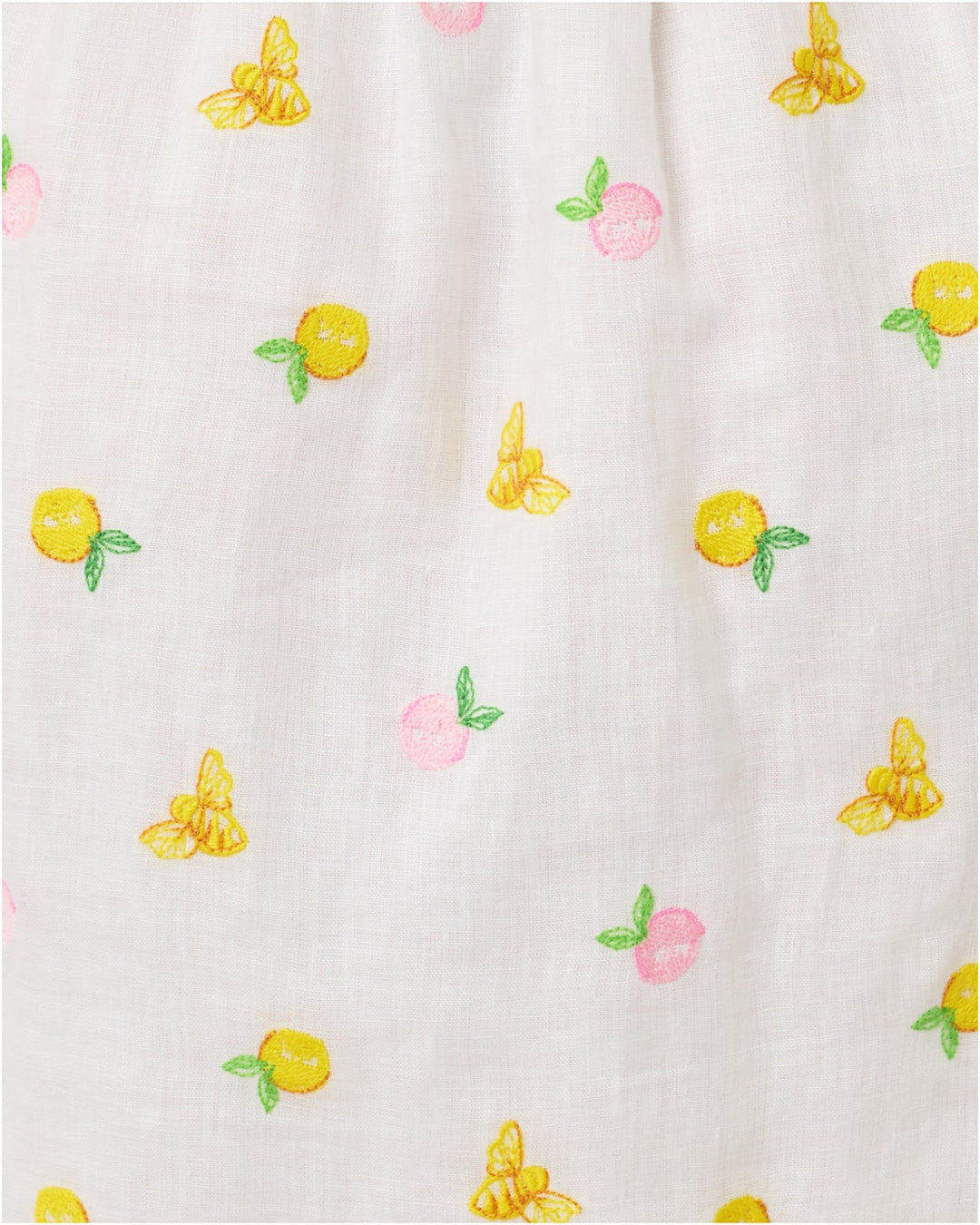 Abralynn Linen Shirtdress - Pink Muse Lemon Bee