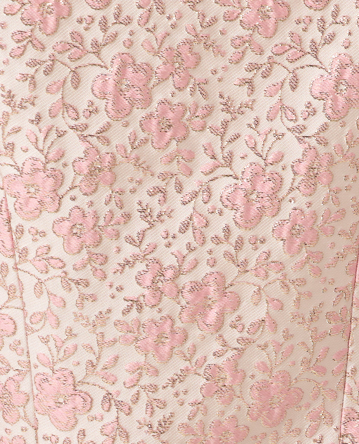 Eloraina Brocade Jacket - Conch Shell Pink Ritsy Ditsy