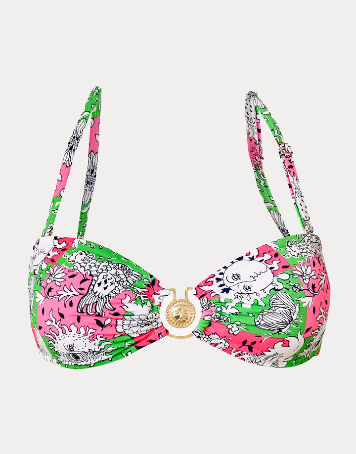Aleska Bandeau Top - Cherry Blossom Lil Chicken