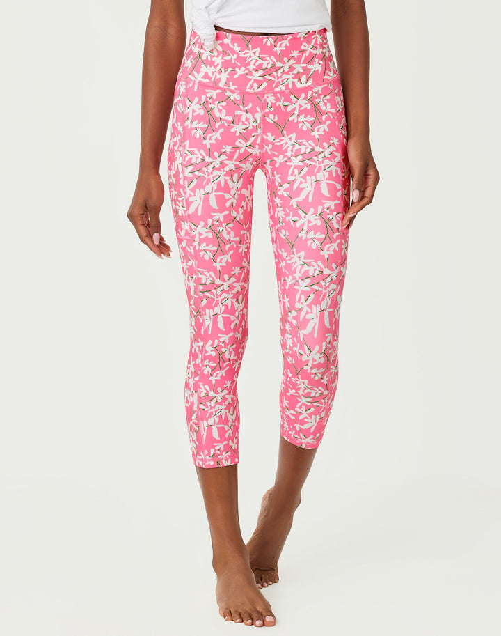 Weekender High Rise Crop - Confetti Pink Crossgrain